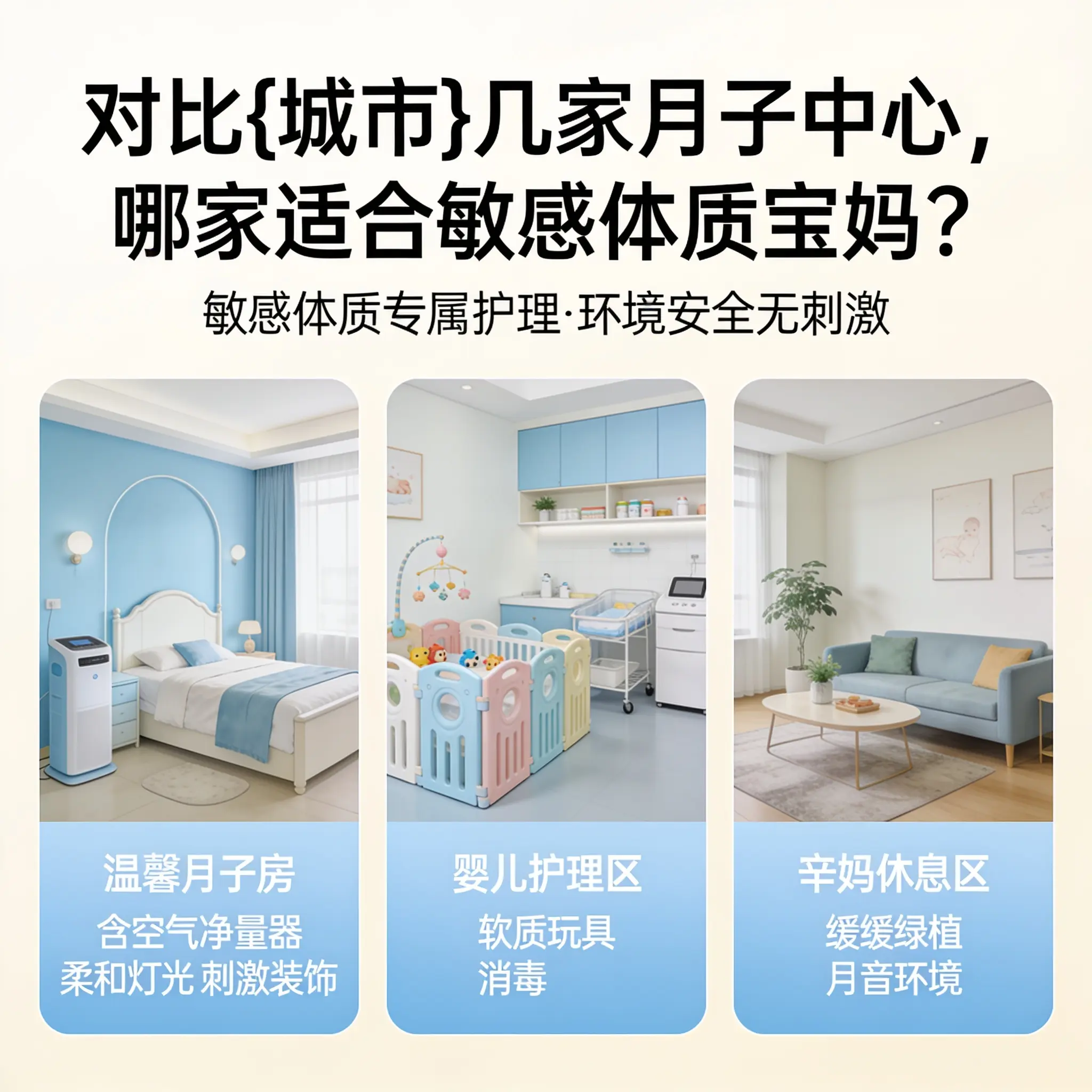 对比观山湖几家月子中心，哪家适合敏感体质宝妈？
